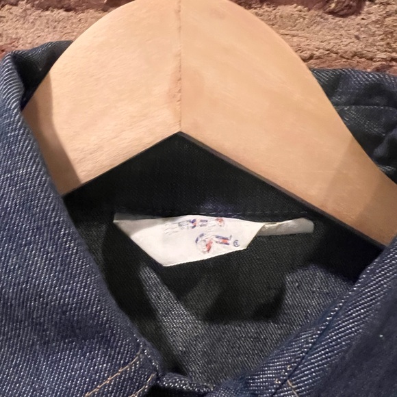 Vintage 1970s Levi’s Orange Tag Denim Chore Jacket - Picture 3 of 5